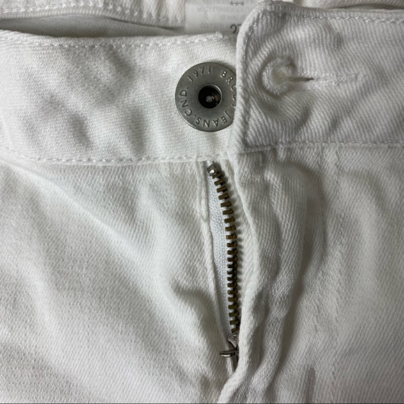 BRODY PANTS White Denim Shorts Size 27 - Picture 5 of 11